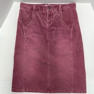 Armani Exchange Women’s Corduroy Pencil Skirt Size 0 Petite